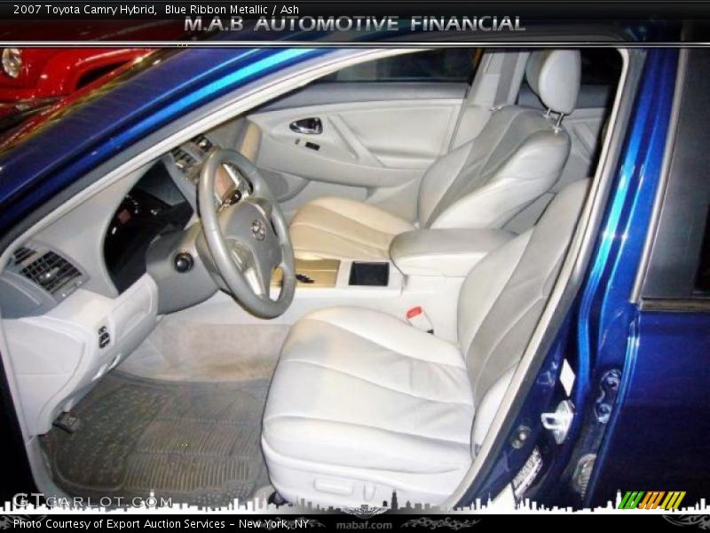 Blue Ribbon Metallic / Ash 2007 Toyota Camry Hybrid
