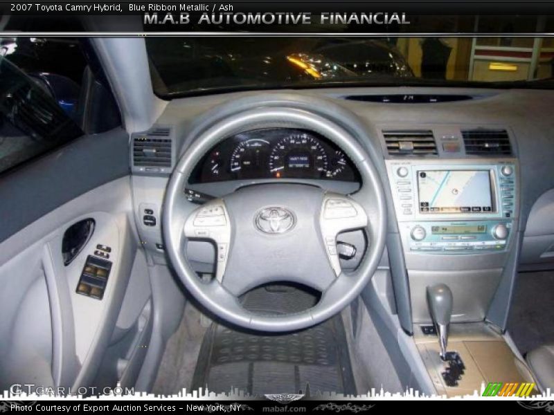 Blue Ribbon Metallic / Ash 2007 Toyota Camry Hybrid
