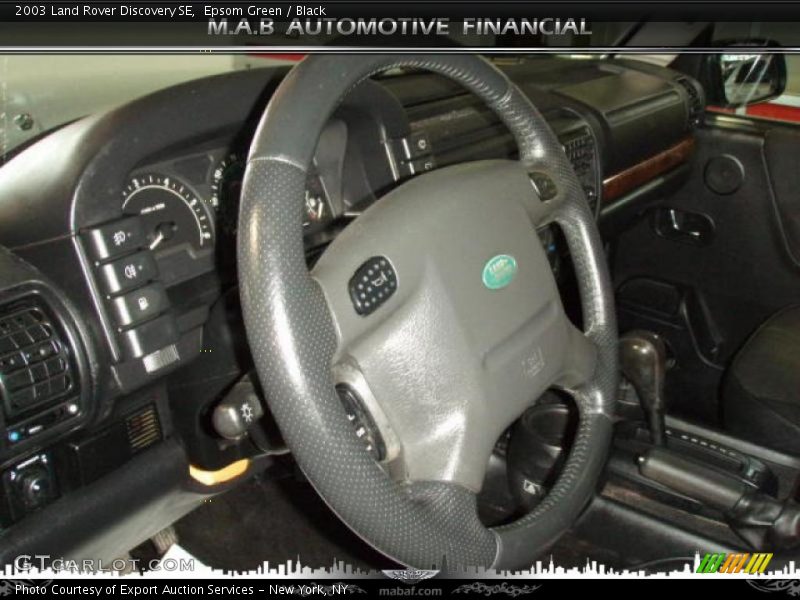 Epsom Green / Black 2003 Land Rover Discovery SE