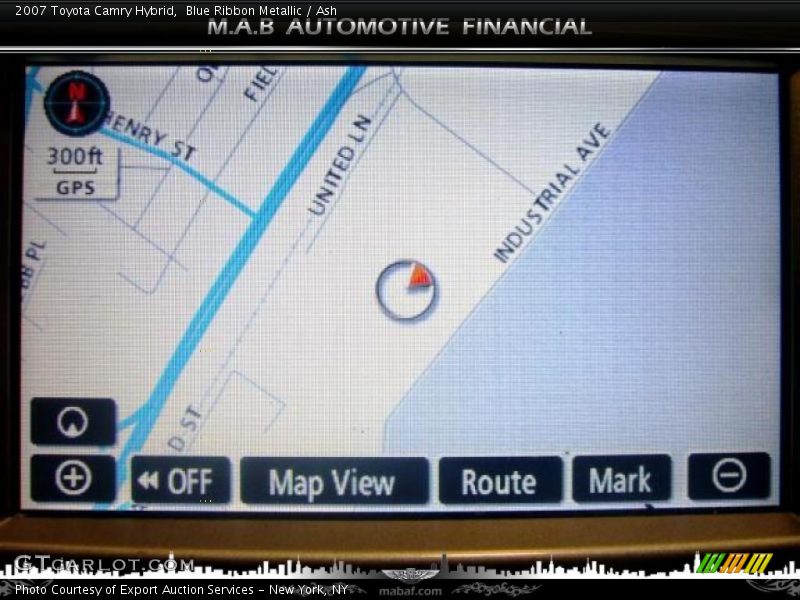 Blue Ribbon Metallic / Ash 2007 Toyota Camry Hybrid