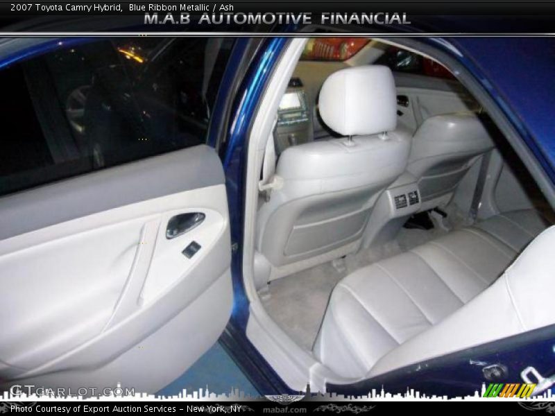 Blue Ribbon Metallic / Ash 2007 Toyota Camry Hybrid