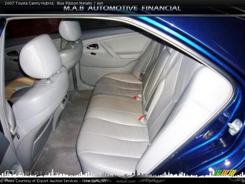 Blue Ribbon Metallic / Ash 2007 Toyota Camry Hybrid