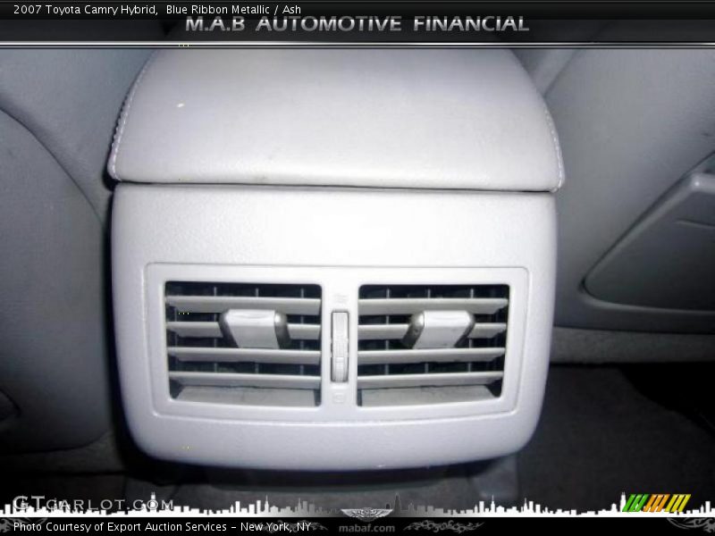 Blue Ribbon Metallic / Ash 2007 Toyota Camry Hybrid