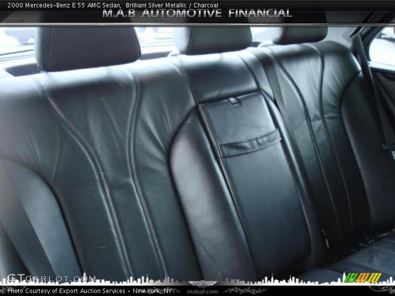 Brilliant Silver Metallic / Charcoal 2000 Mercedes-Benz E 55 AMG Sedan