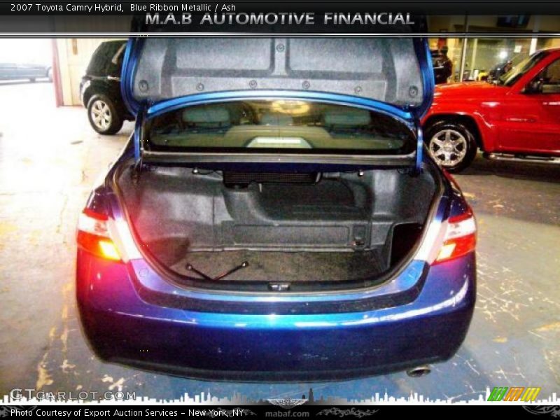 Blue Ribbon Metallic / Ash 2007 Toyota Camry Hybrid