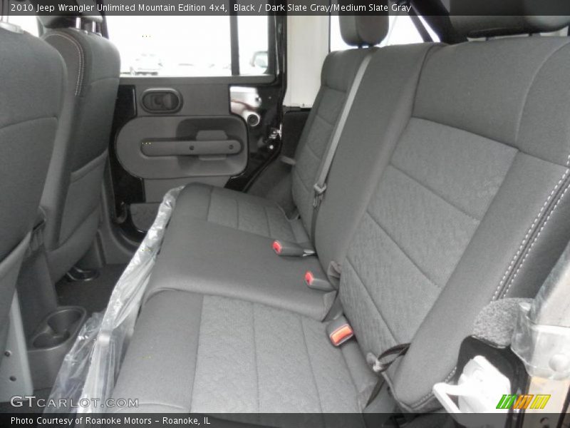 Black / Dark Slate Gray/Medium Slate Gray 2010 Jeep Wrangler Unlimited Mountain Edition 4x4