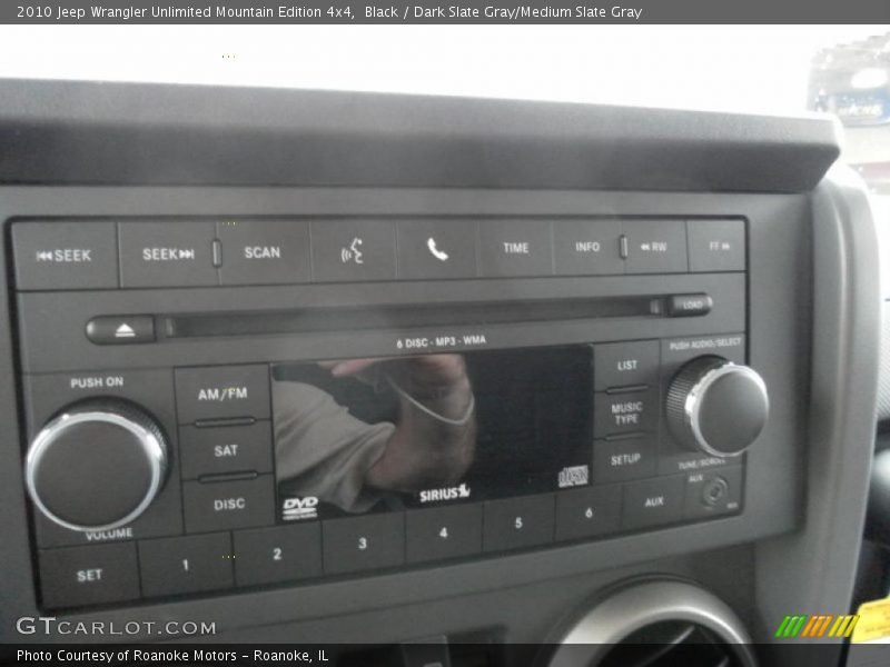 Black / Dark Slate Gray/Medium Slate Gray 2010 Jeep Wrangler Unlimited Mountain Edition 4x4