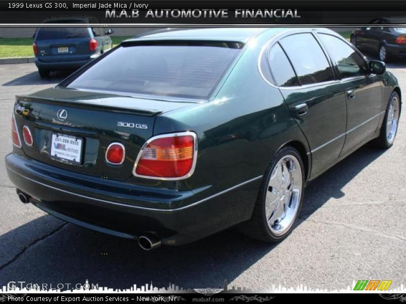 Imperial Jade Mica / Ivory 1999 Lexus GS 300