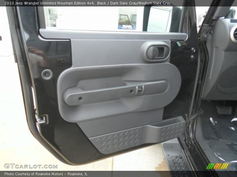 Black / Dark Slate Gray/Medium Slate Gray 2010 Jeep Wrangler Unlimited Mountain Edition 4x4