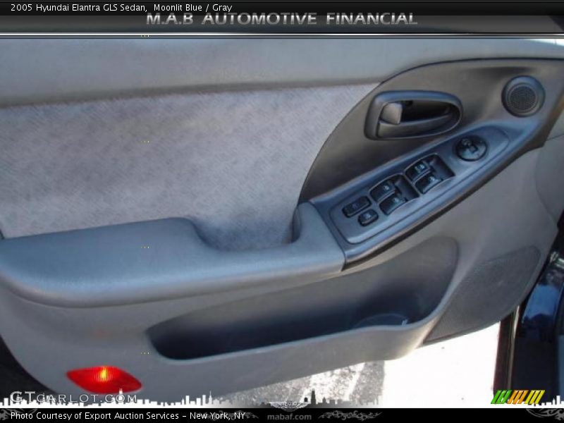 Moonlit Blue / Gray 2005 Hyundai Elantra GLS Sedan