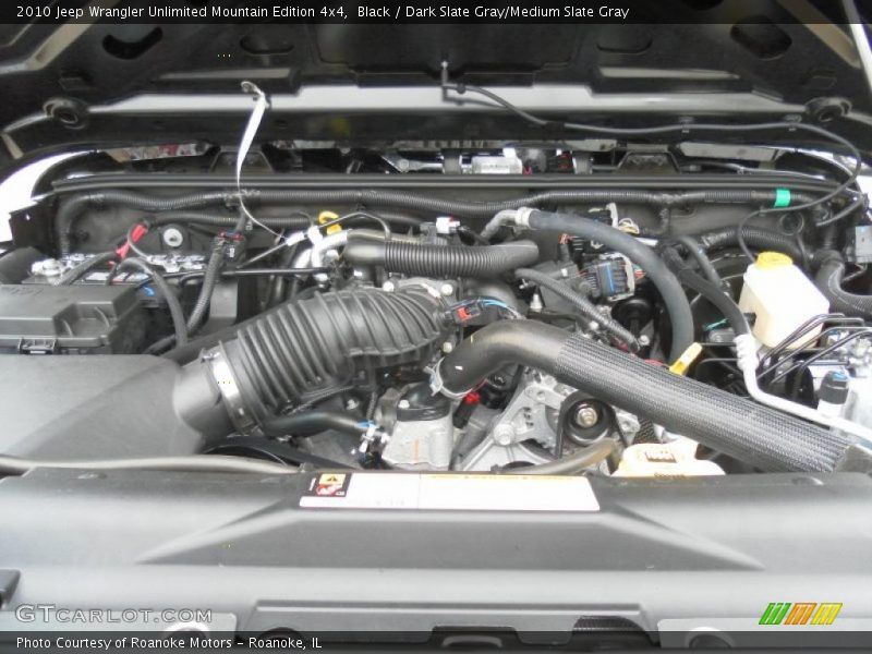 Black / Dark Slate Gray/Medium Slate Gray 2010 Jeep Wrangler Unlimited Mountain Edition 4x4