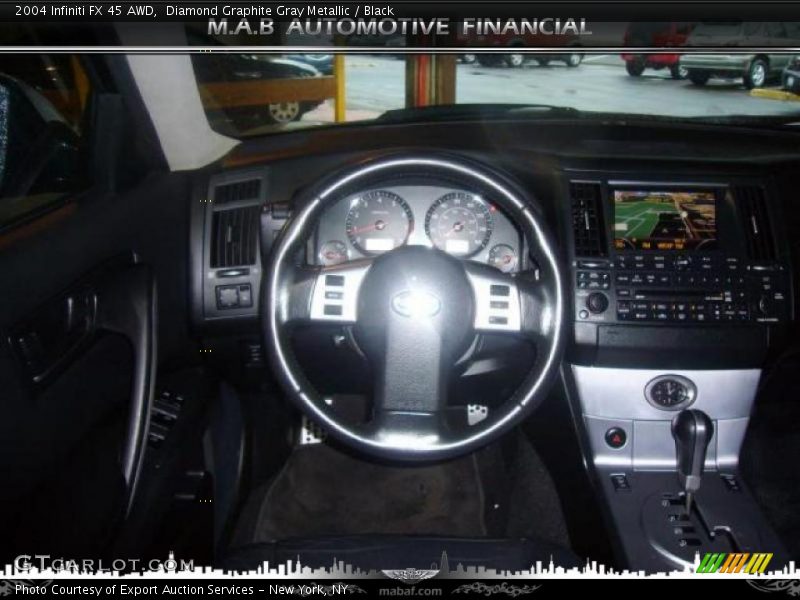Diamond Graphite Gray Metallic / Black 2004 Infiniti FX 45 AWD