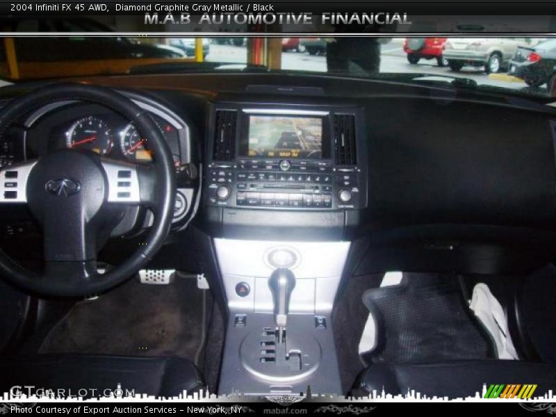 Diamond Graphite Gray Metallic / Black 2004 Infiniti FX 45 AWD