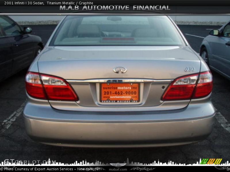 Titanium Metallic / Graphite 2001 Infiniti I 30 Sedan