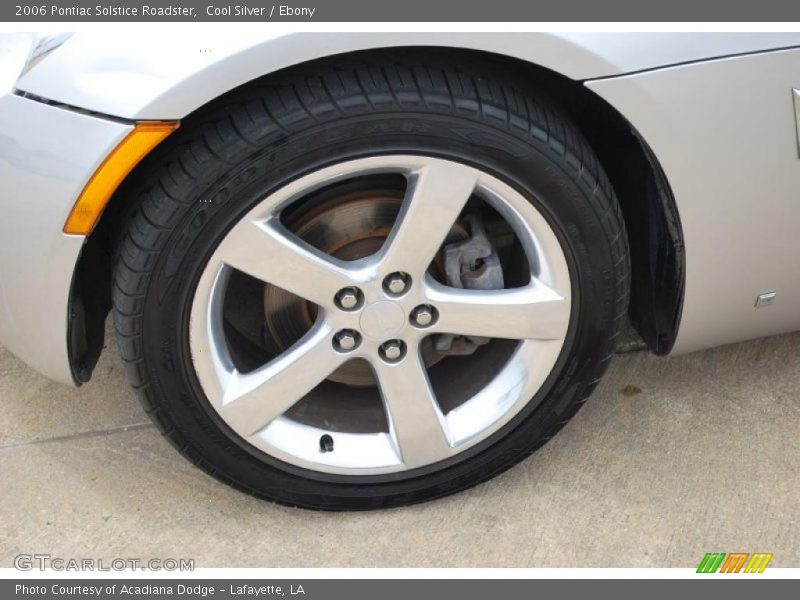 Cool Silver / Ebony 2006 Pontiac Solstice Roadster