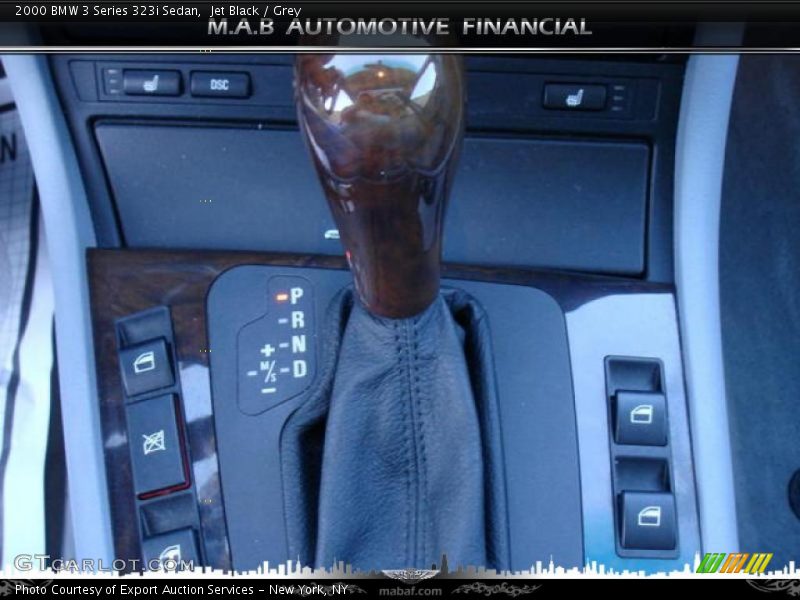 Jet Black / Grey 2000 BMW 3 Series 323i Sedan