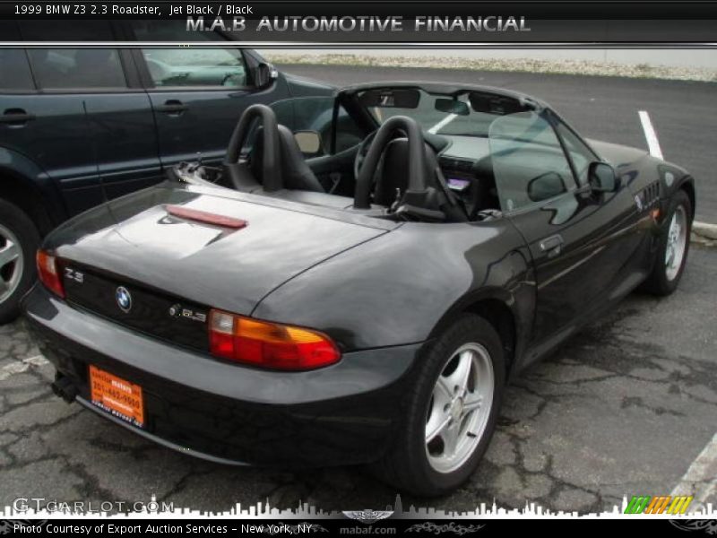 Jet Black / Black 1999 BMW Z3 2.3 Roadster
