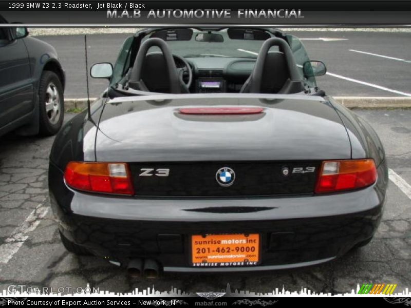 Jet Black / Black 1999 BMW Z3 2.3 Roadster