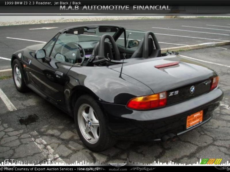 Jet Black / Black 1999 BMW Z3 2.3 Roadster