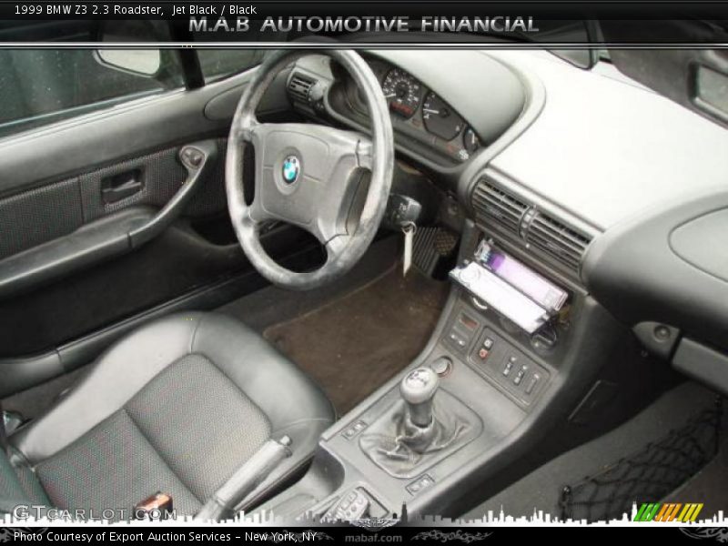Jet Black / Black 1999 BMW Z3 2.3 Roadster