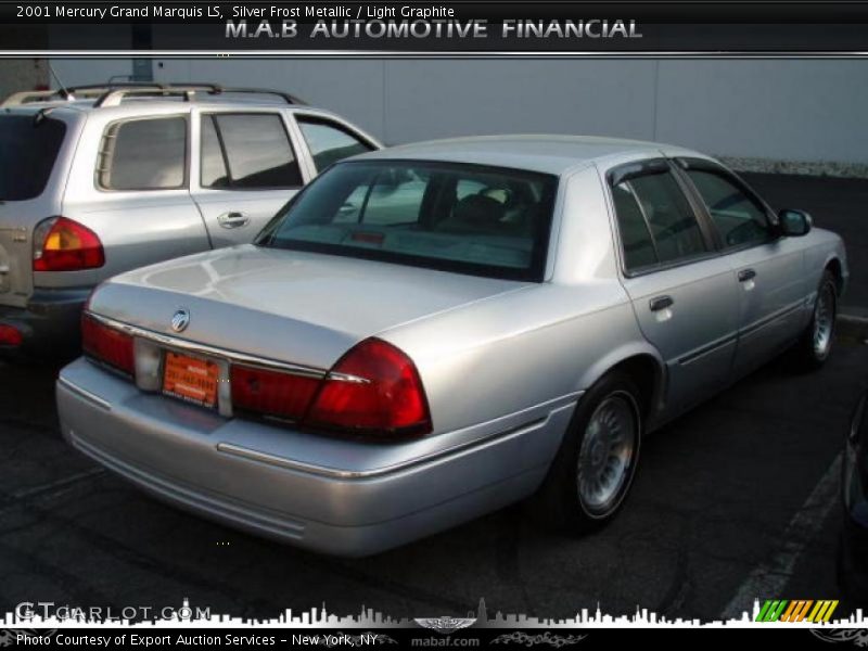 Silver Frost Metallic / Light Graphite 2001 Mercury Grand Marquis LS