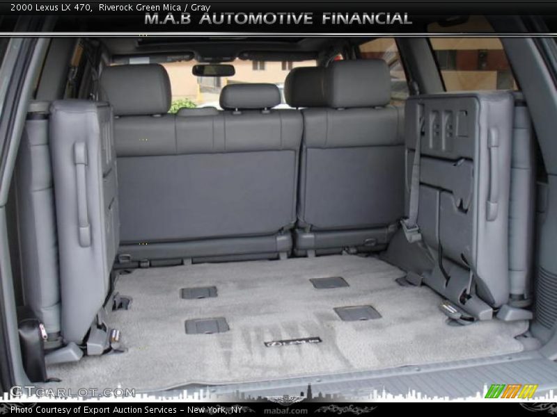 Riverock Green Mica / Gray 2000 Lexus LX 470