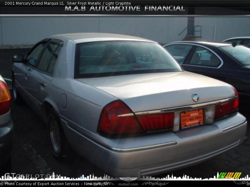 Silver Frost Metallic / Light Graphite 2001 Mercury Grand Marquis LS