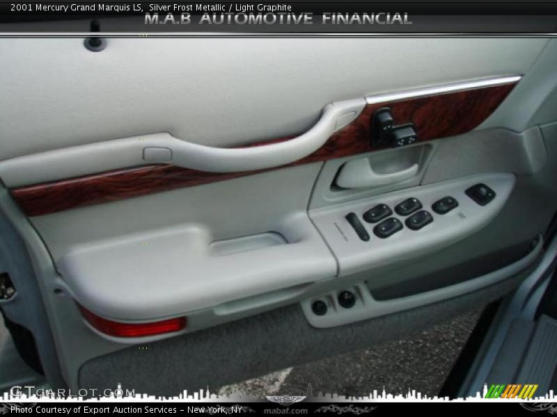 Silver Frost Metallic / Light Graphite 2001 Mercury Grand Marquis LS