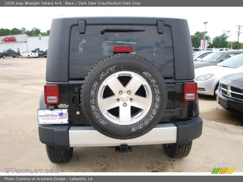 Black / Dark Slate Gray/Medium Slate Gray 2008 Jeep Wrangler Sahara 4x4