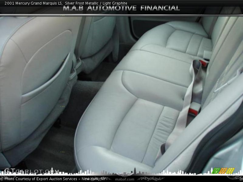 Silver Frost Metallic / Light Graphite 2001 Mercury Grand Marquis LS