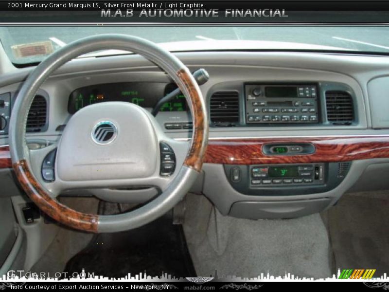 Silver Frost Metallic / Light Graphite 2001 Mercury Grand Marquis LS