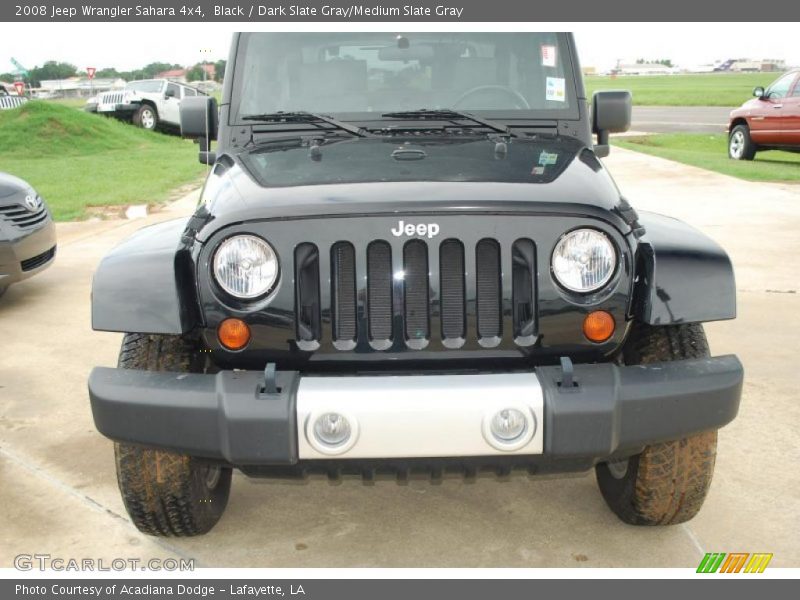 Black / Dark Slate Gray/Medium Slate Gray 2008 Jeep Wrangler Sahara 4x4