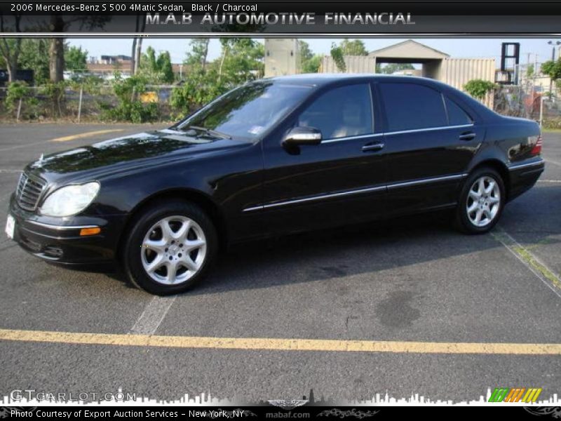 Black / Charcoal 2006 Mercedes-Benz S 500 4Matic Sedan