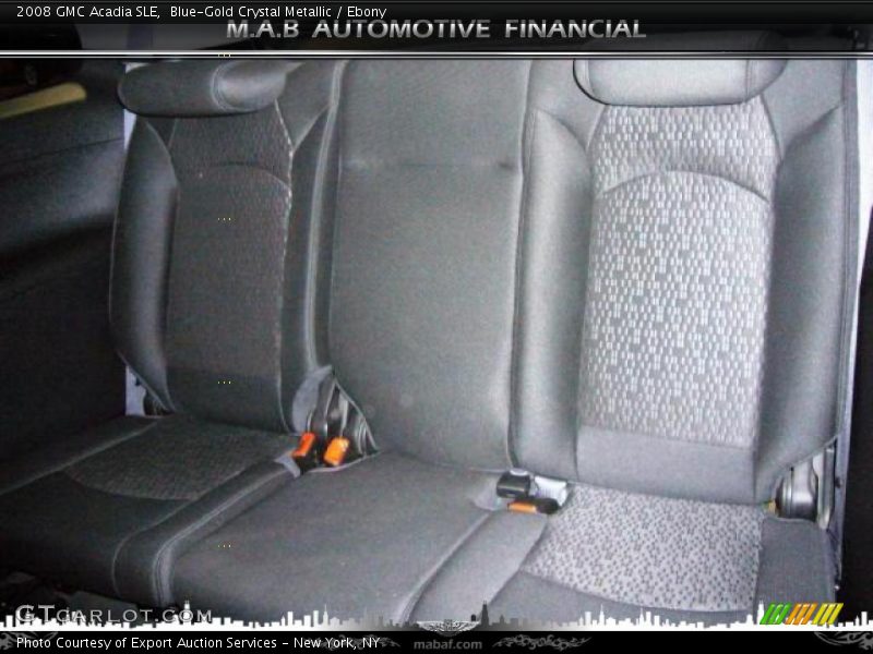 Blue-Gold Crystal Metallic / Ebony 2008 GMC Acadia SLE
