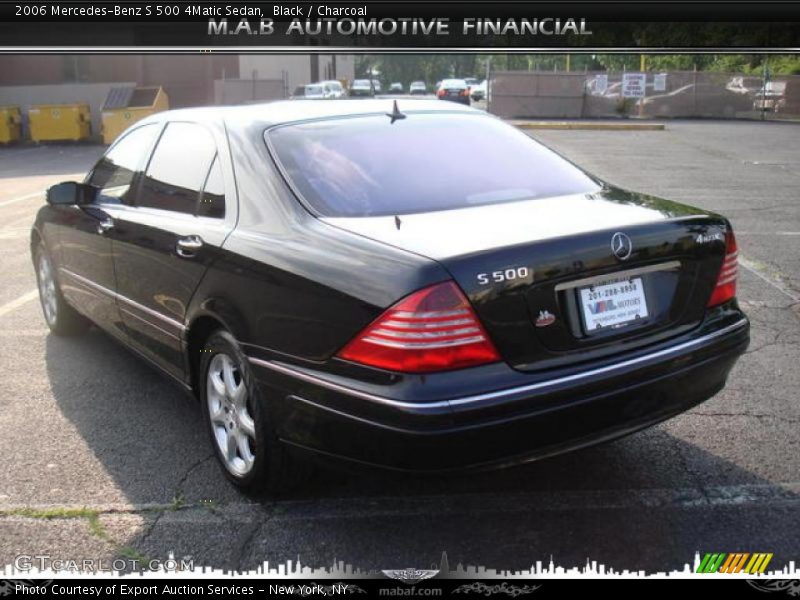 Black / Charcoal 2006 Mercedes-Benz S 500 4Matic Sedan
