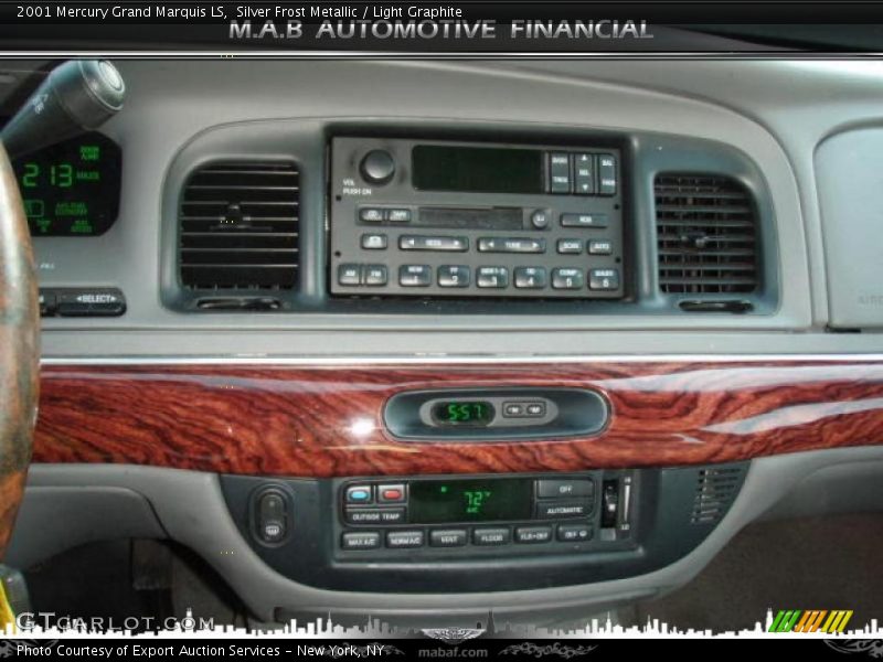 Silver Frost Metallic / Light Graphite 2001 Mercury Grand Marquis LS