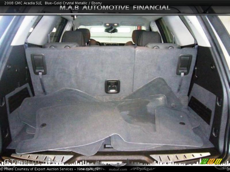 Blue-Gold Crystal Metallic / Ebony 2008 GMC Acadia SLE