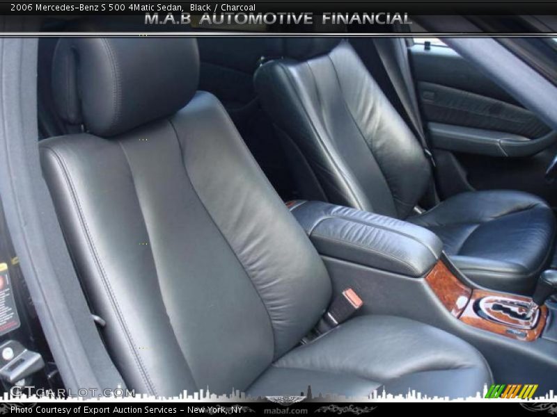 Black / Charcoal 2006 Mercedes-Benz S 500 4Matic Sedan