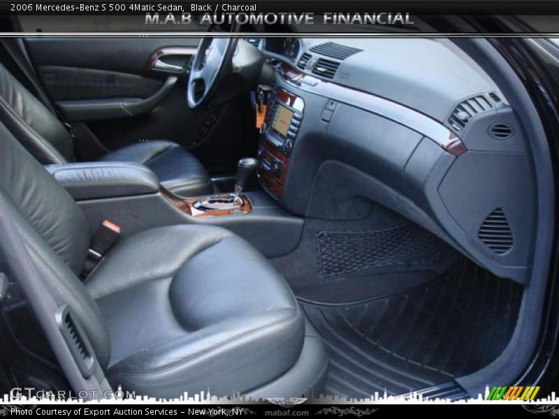 Black / Charcoal 2006 Mercedes-Benz S 500 4Matic Sedan