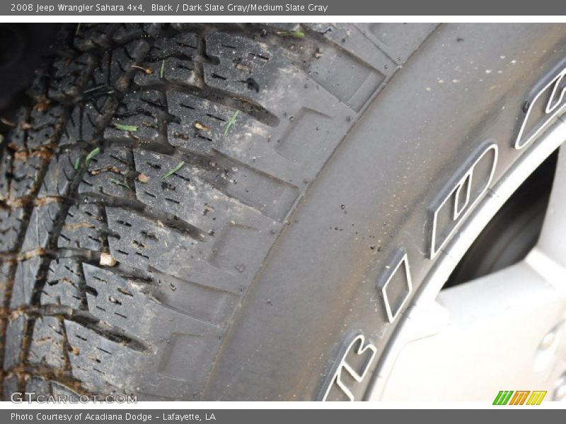 Black / Dark Slate Gray/Medium Slate Gray 2008 Jeep Wrangler Sahara 4x4