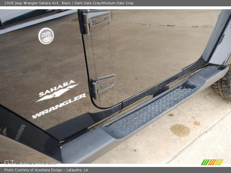 Black / Dark Slate Gray/Medium Slate Gray 2008 Jeep Wrangler Sahara 4x4