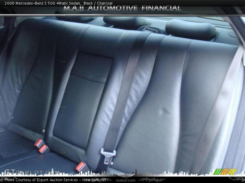 Black / Charcoal 2006 Mercedes-Benz S 500 4Matic Sedan