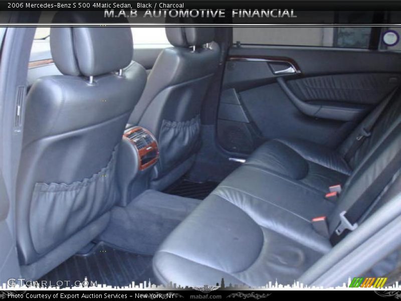 Black / Charcoal 2006 Mercedes-Benz S 500 4Matic Sedan
