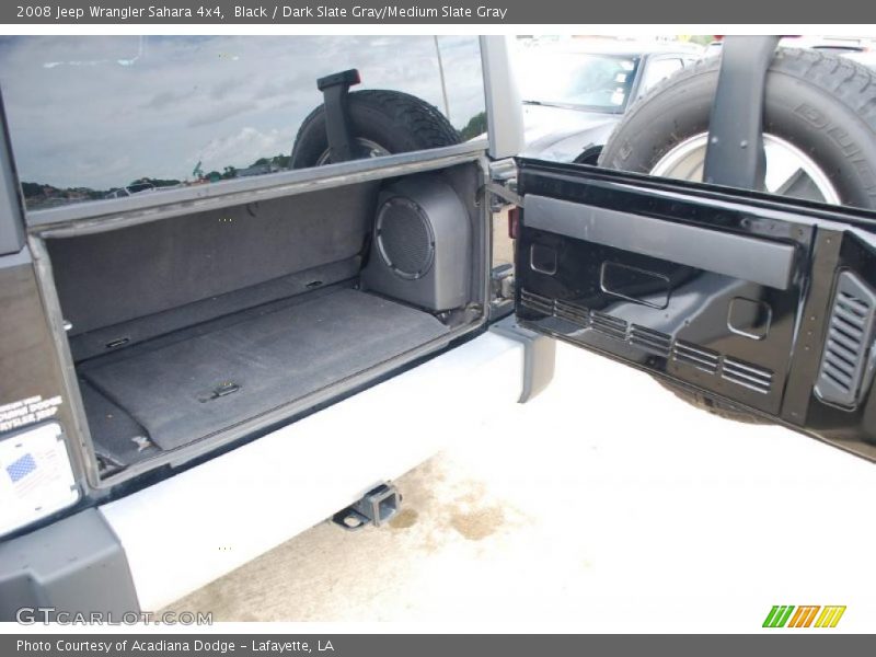 Black / Dark Slate Gray/Medium Slate Gray 2008 Jeep Wrangler Sahara 4x4