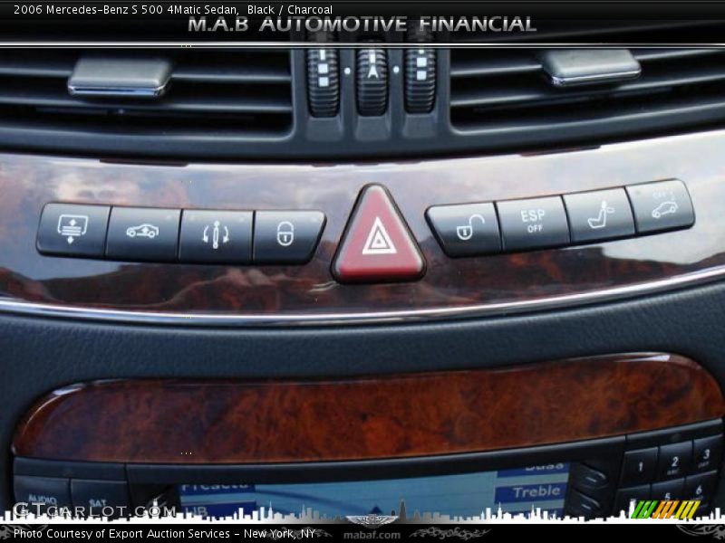 Black / Charcoal 2006 Mercedes-Benz S 500 4Matic Sedan