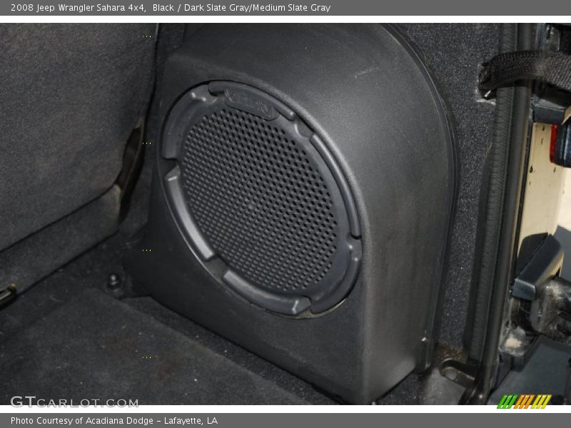 Black / Dark Slate Gray/Medium Slate Gray 2008 Jeep Wrangler Sahara 4x4