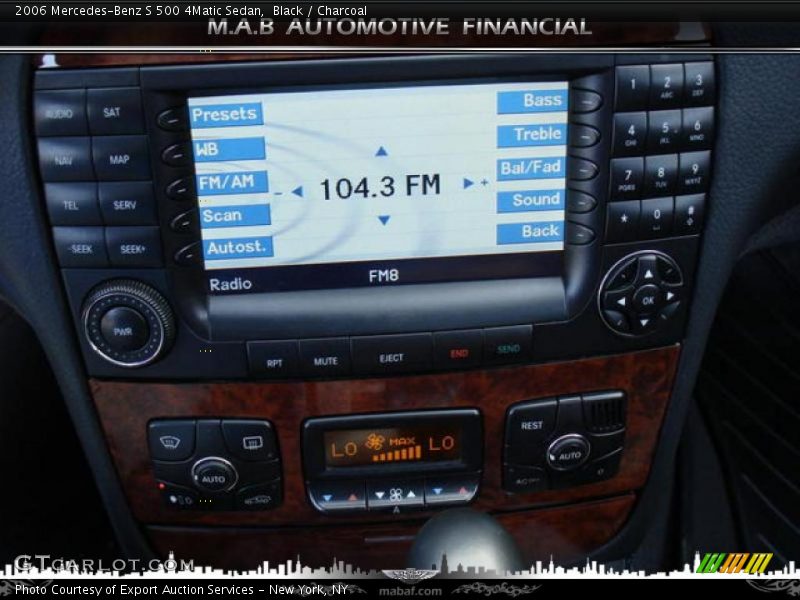 Black / Charcoal 2006 Mercedes-Benz S 500 4Matic Sedan