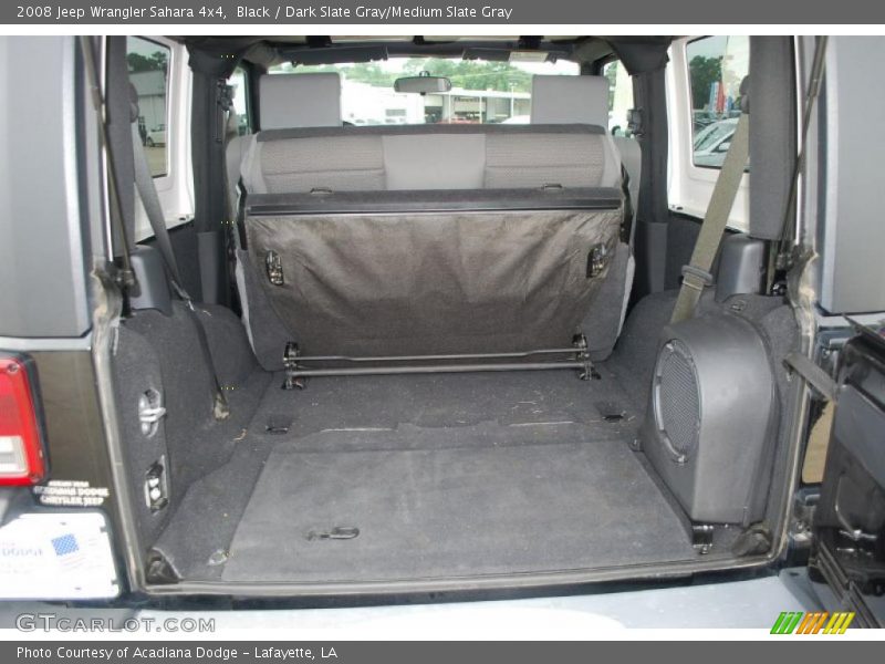 Black / Dark Slate Gray/Medium Slate Gray 2008 Jeep Wrangler Sahara 4x4