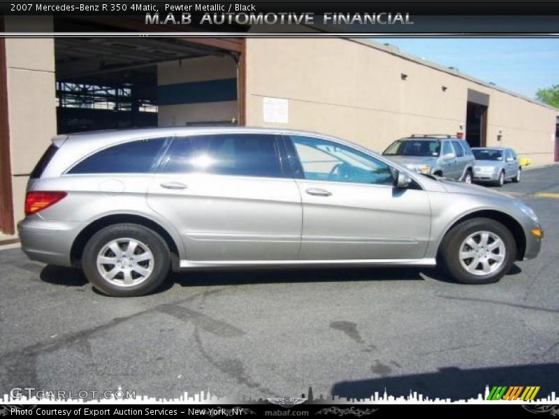 Pewter Metallic / Black 2007 Mercedes-Benz R 350 4Matic