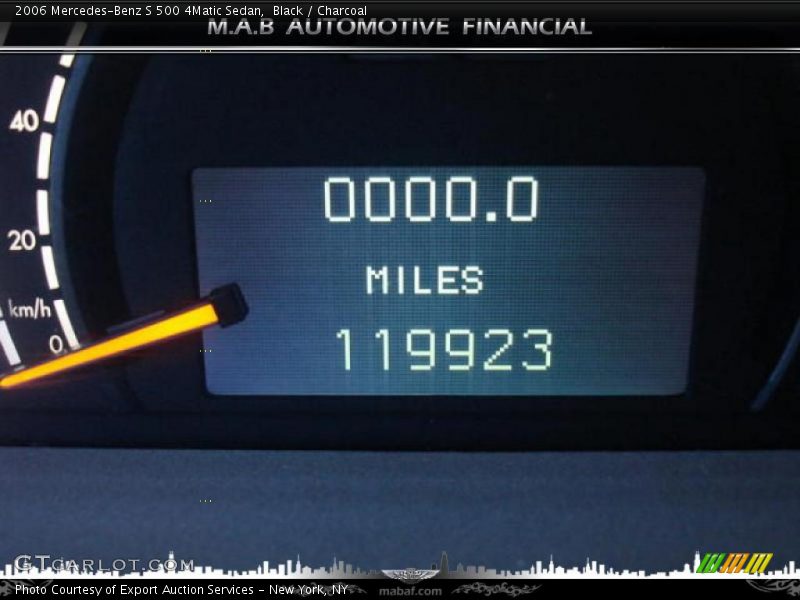 Black / Charcoal 2006 Mercedes-Benz S 500 4Matic Sedan